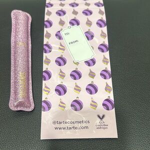 Tarte Lights Camera Action Mascara with Purple Ornament Bag